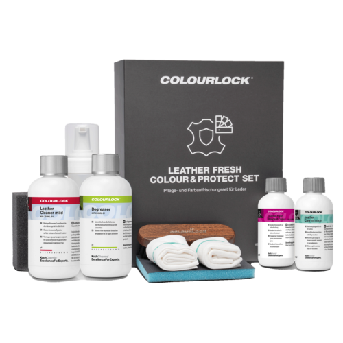 COLOURLOCK Glattleder Nachtönungs- und Pflegeset ND - Leather Fresh Colour & Protect Set