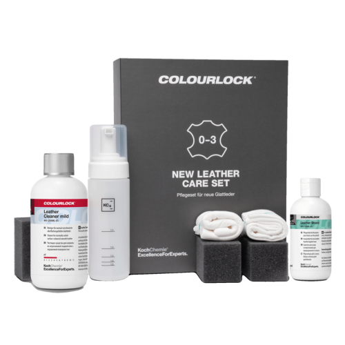 COLOURLOCK Neuleder Pflegeset mit Leder Versiegelung - New Leather Care Set